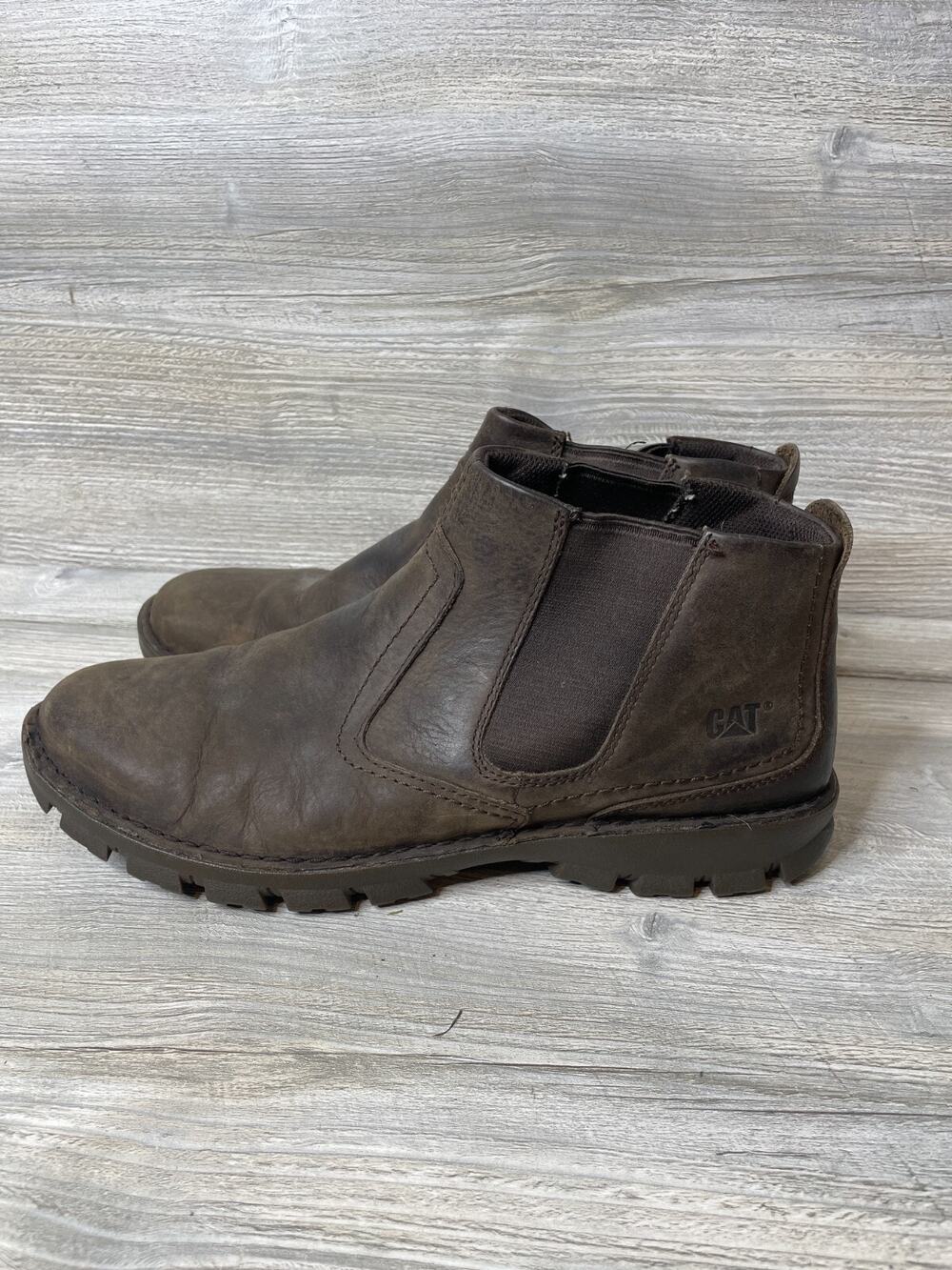 Caterpillar Men Excursion Brown Boot Size 11